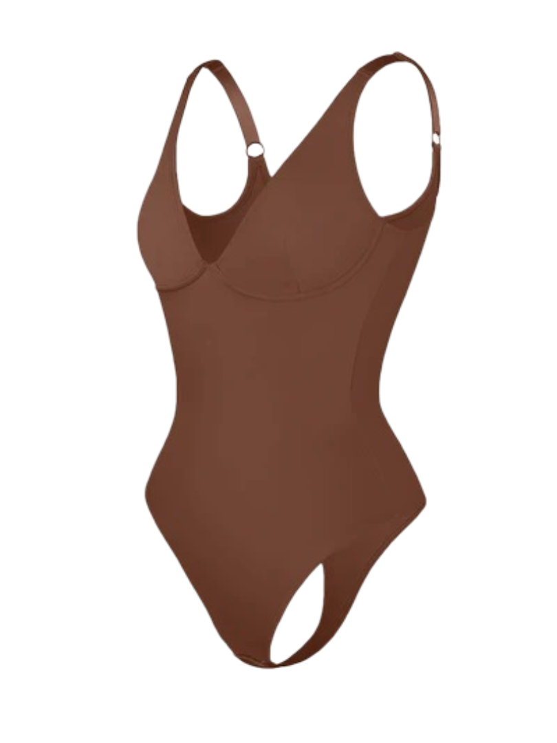 Snatch'd V-Neck Sculpting Bodysuit