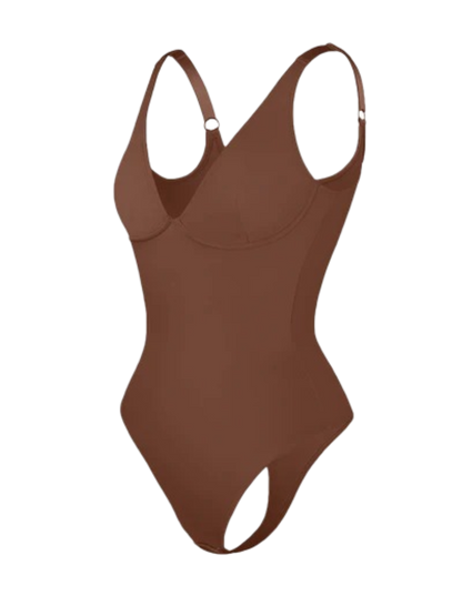 Snatch'd V-Neck Sculpting Bodysuit