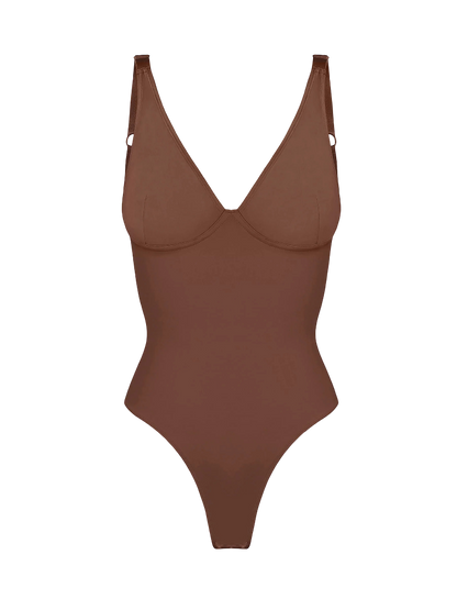 Snatch'd V-Neck Sculpting Bodysuit