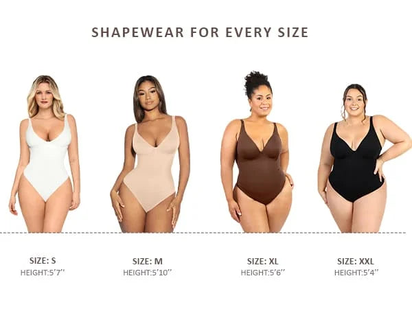 Snatch'd V-Neck Sculpting Bodysuit