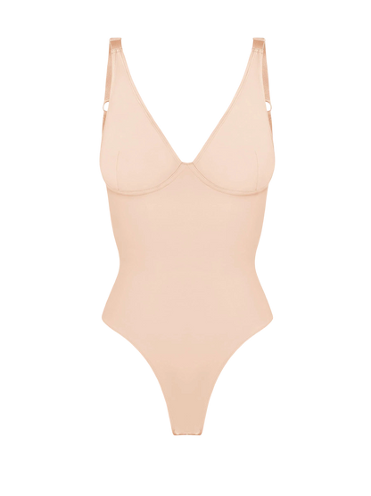 Snatch'd V-Neck Sculpting Bodysuit