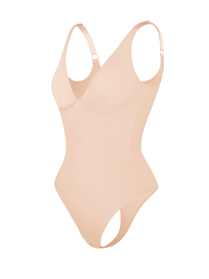 Snatch'd V-Neck Sculpting Bodysuit