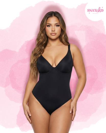 Snatch'd V-Neck Sculpting Bodysuit