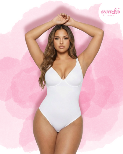 Snatch'd V-Neck Sculpting Bodysuit