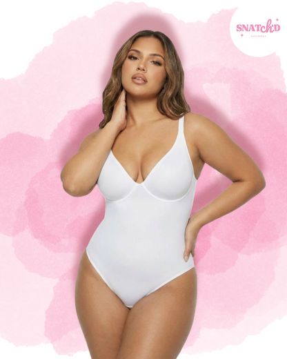 Snatch'd V-Neck Sculpting Bodysuit